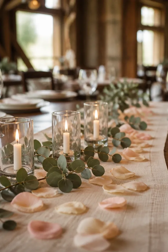 25 Wedding Table Decorations With Candles for a Cozy Glow