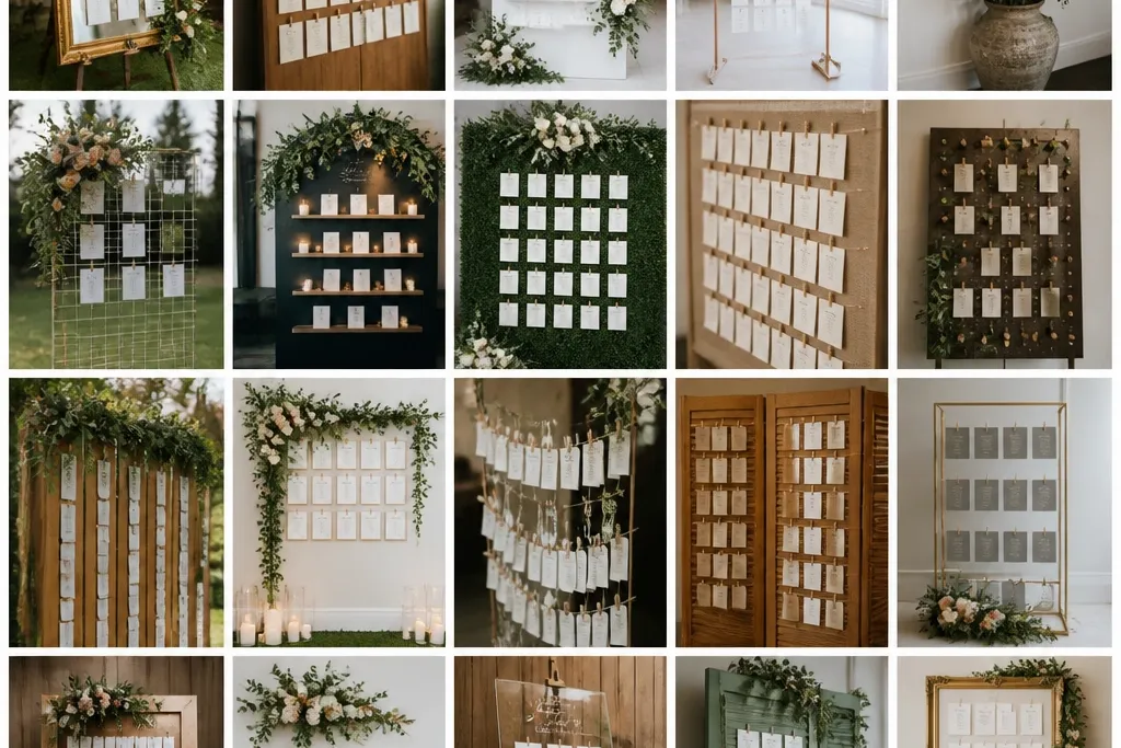 20 Day Wedding Table Seating Chart Ideas
