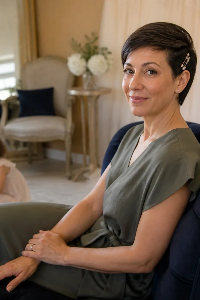 Family Friendly Wedding Hairstyles for Short Hair
