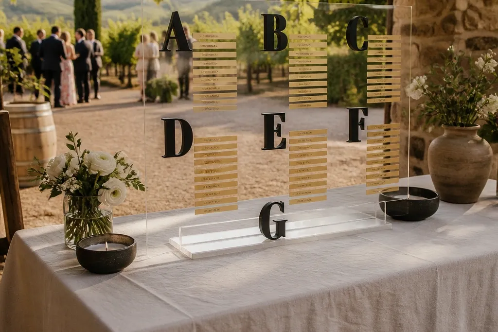 Luxury Seating Chart Wedding Ideas