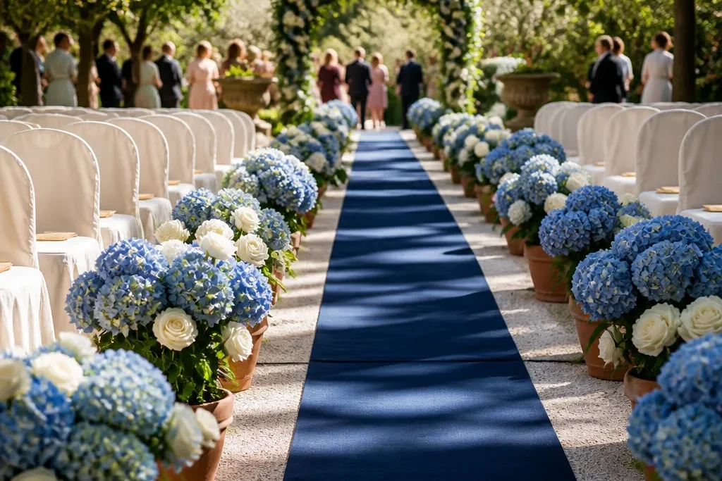 Wedding Color Schemes Spring for a Dreamy Blue Celebration